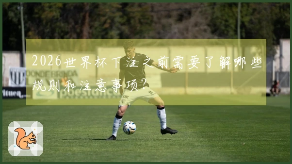 2026世界杯下注之前需要了解哪些规则和注意事项？