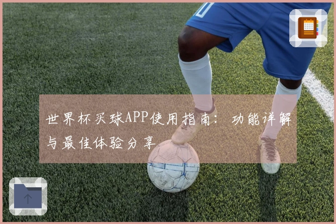 世界杯买球APP使用指南：功能详解与最佳体验分享