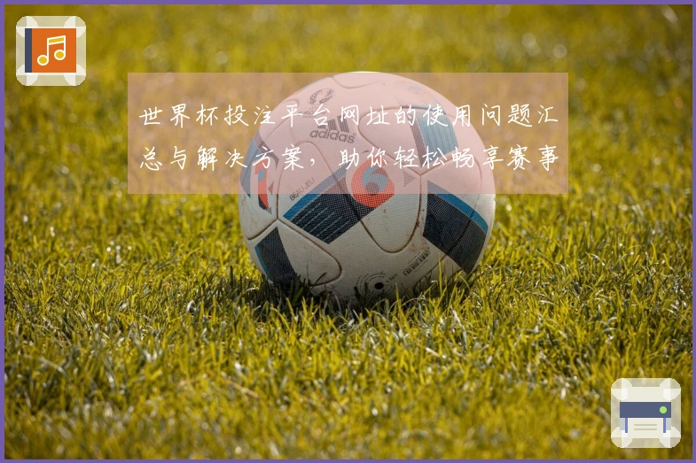 世界杯投注平台网址的使用问题汇总与解决方案，助你轻松畅享赛事直播